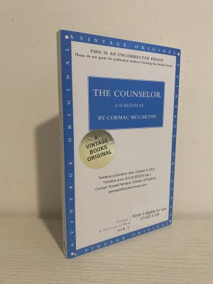 HOW THE COUNSELOR UNCORRECTED PROOF’S PRICE ROSE FROM $6 TO $850